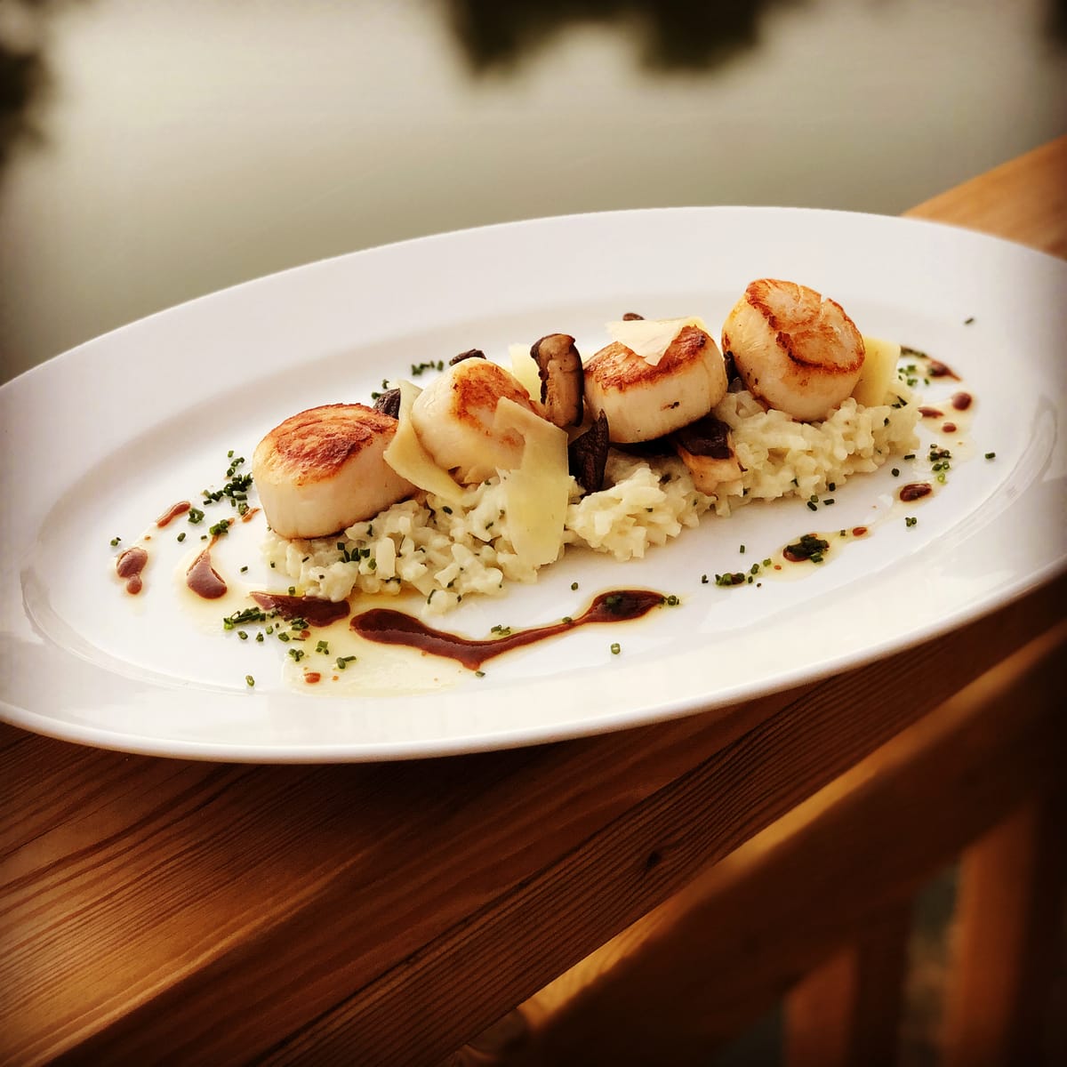 Une assiette de la cuisine d’Ar-Skewell